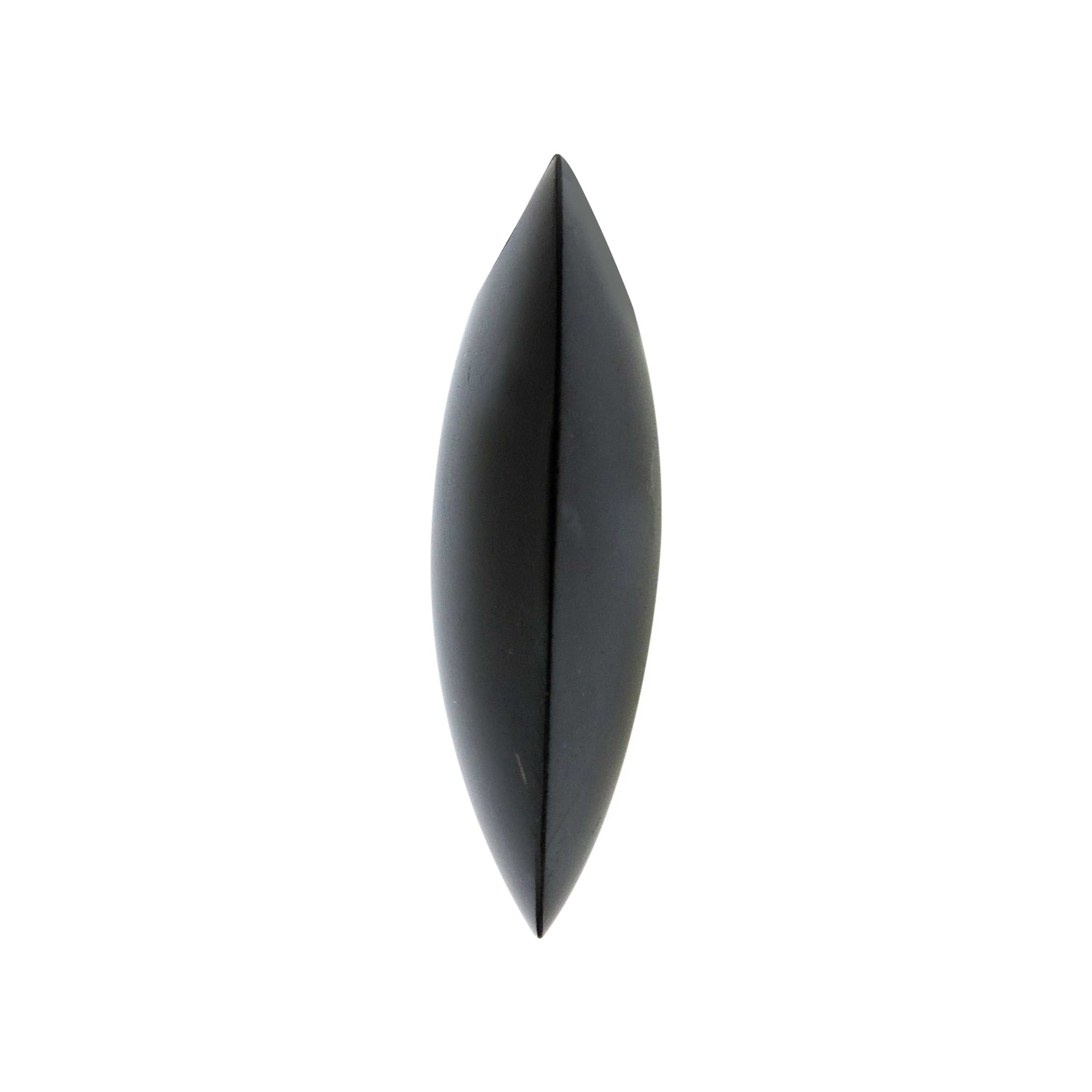 Convex Shungite Palm Stone