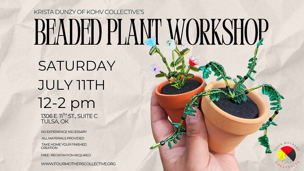 Beaded Plant Workshop