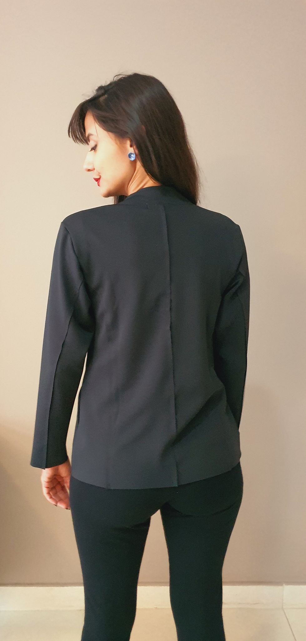 Miniatura: Blazer Casaco neoprene preto