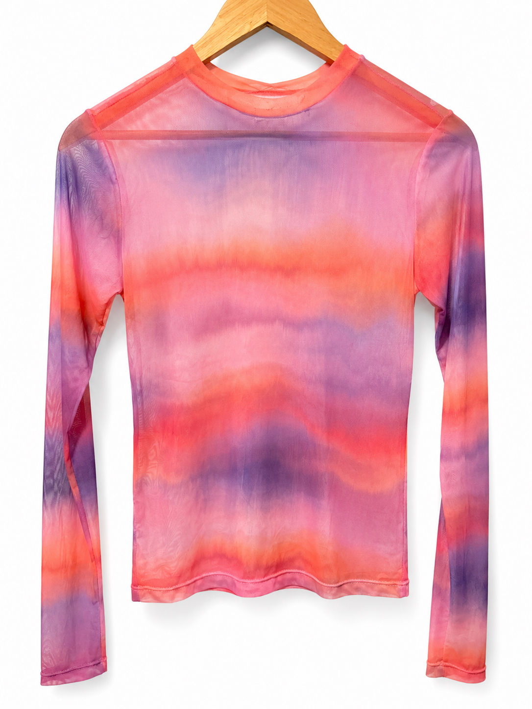 Blusa tule summer color manga longa
