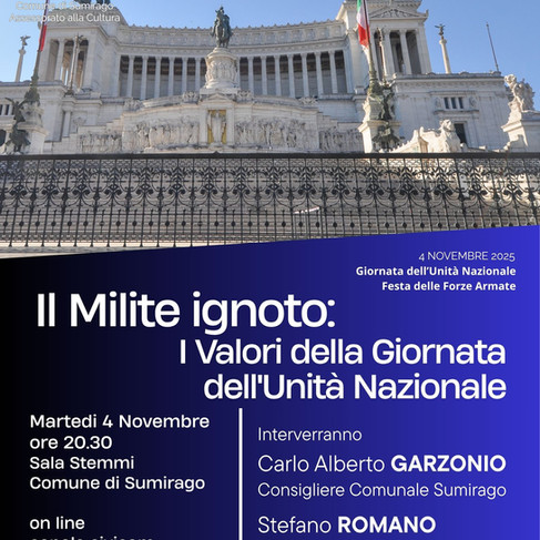 Il Milite Ignoto: quando la memoria non chiede il permesso