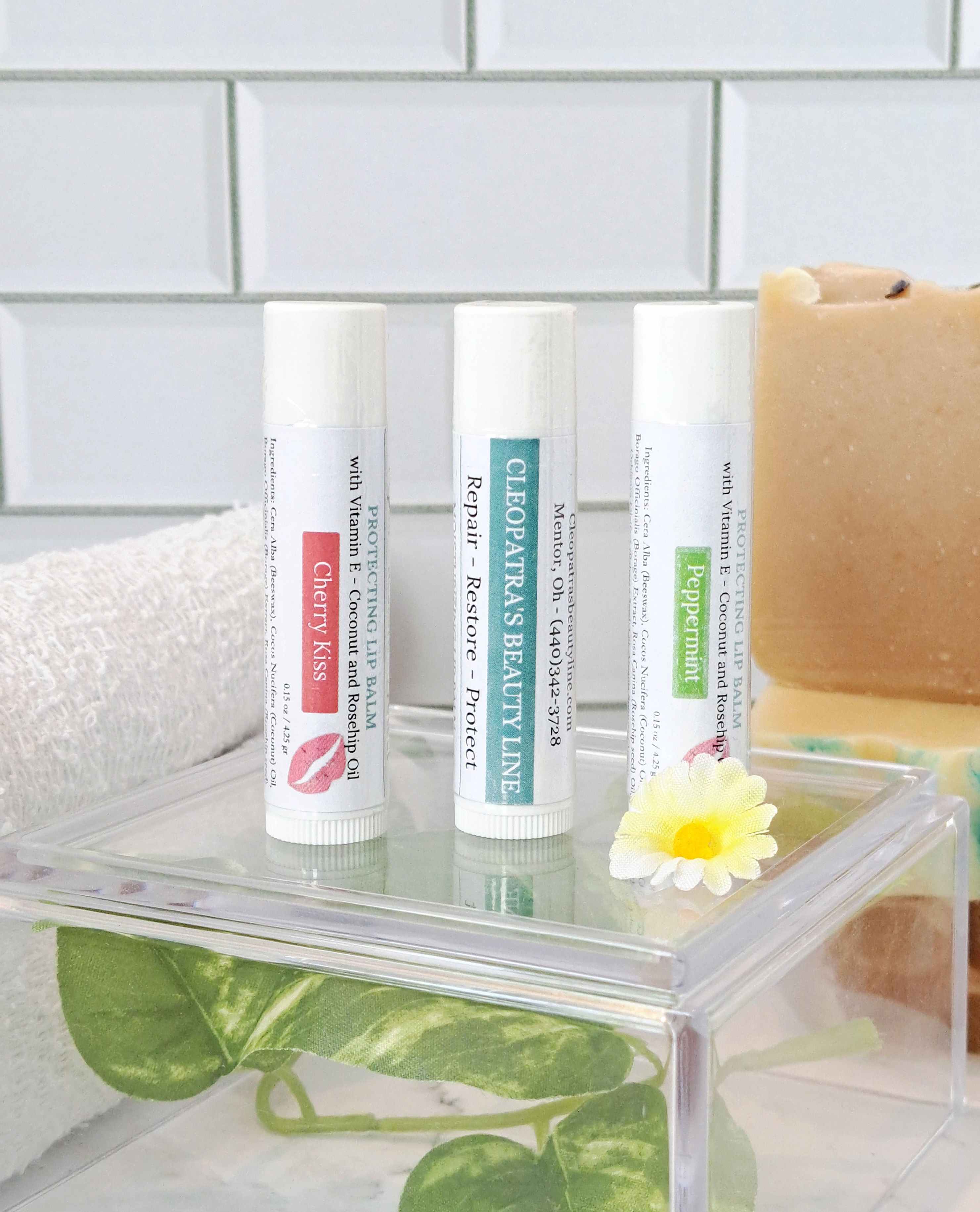 Cleopatras Lip Balm - Protect and Heal your lips