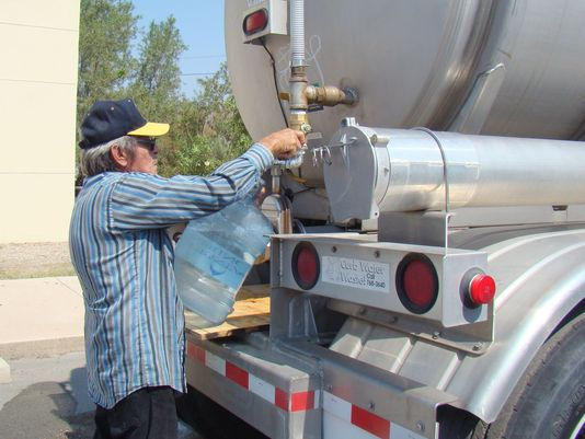 Test Fill Water