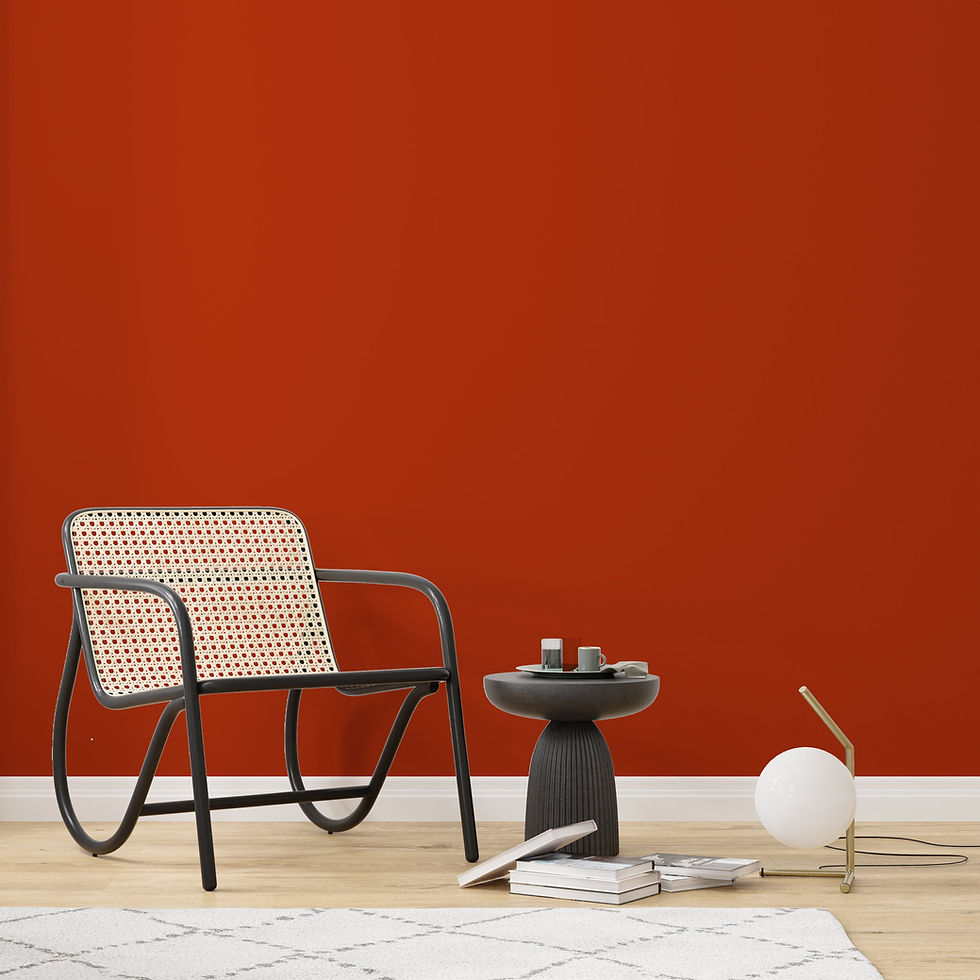 Miniature : Peinture à base d'eau couleur rouge vif brillant :TUTTI A CASA !