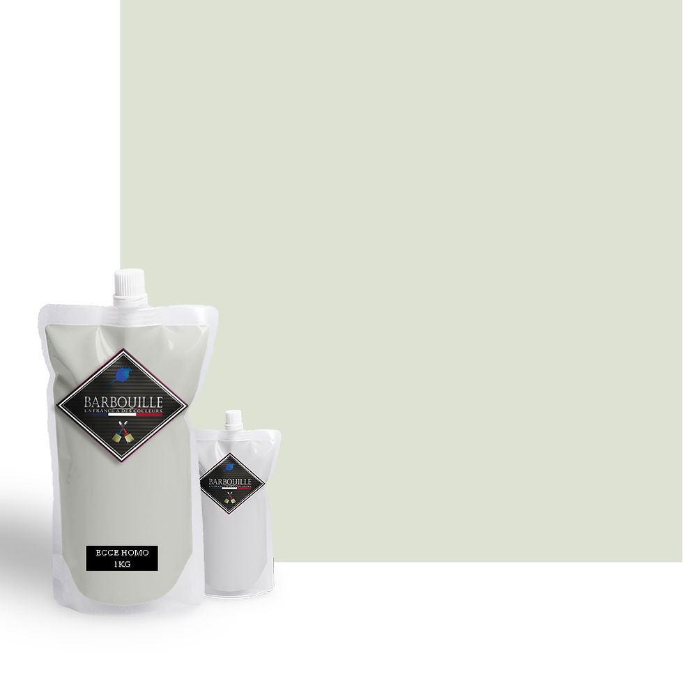 Miniature : Peinture acrylique couleur blanc : ECCE HOMO