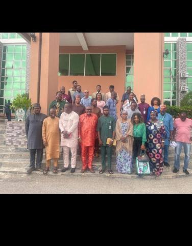 Group photograph at the end of the exercise