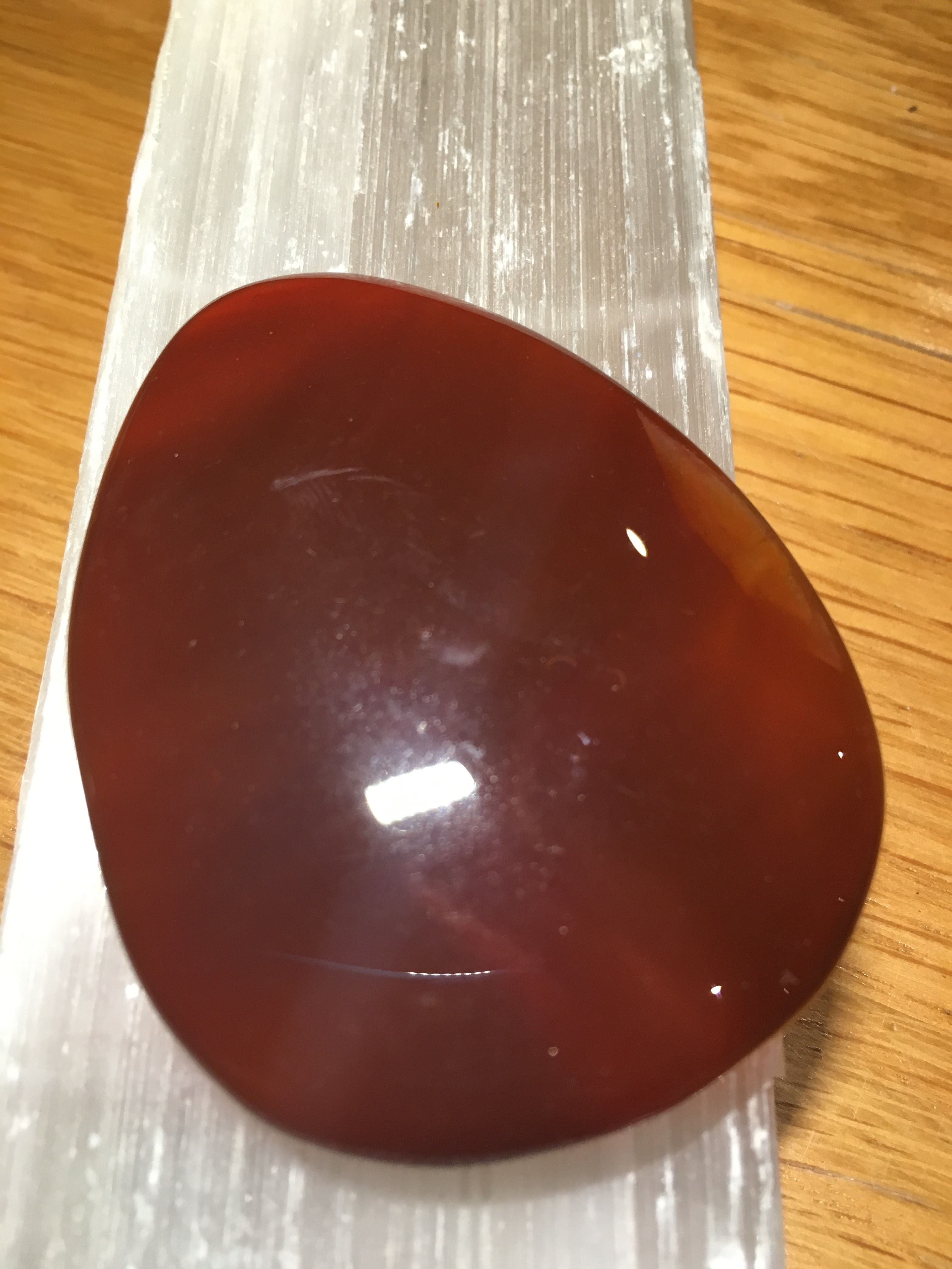 Carnelian Extra Large Flat stone