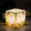 Thumbnail: Customized Candle, Purple Flowers, Flameless Candle, Handmade Hollow Can