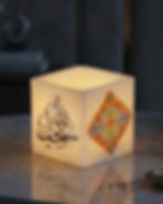 islamic arabic calligraphy candle subhanallah lit eternal glow luxury maicandles