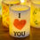 Thumbnail: Love Candle, Flameless Candle, Handmade Hollow Candle