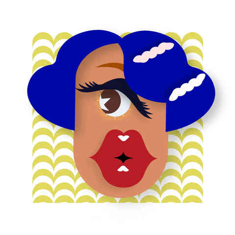 Melany on Mustard Waves by Tabasaurus