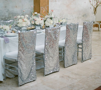 Sequin Chiavari Chair Back Slip Cover | Unforgettable Events