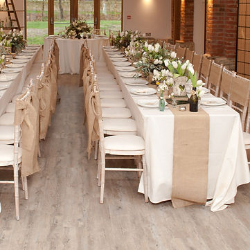 Burlap Table Runner Rental | Unforgettable Events