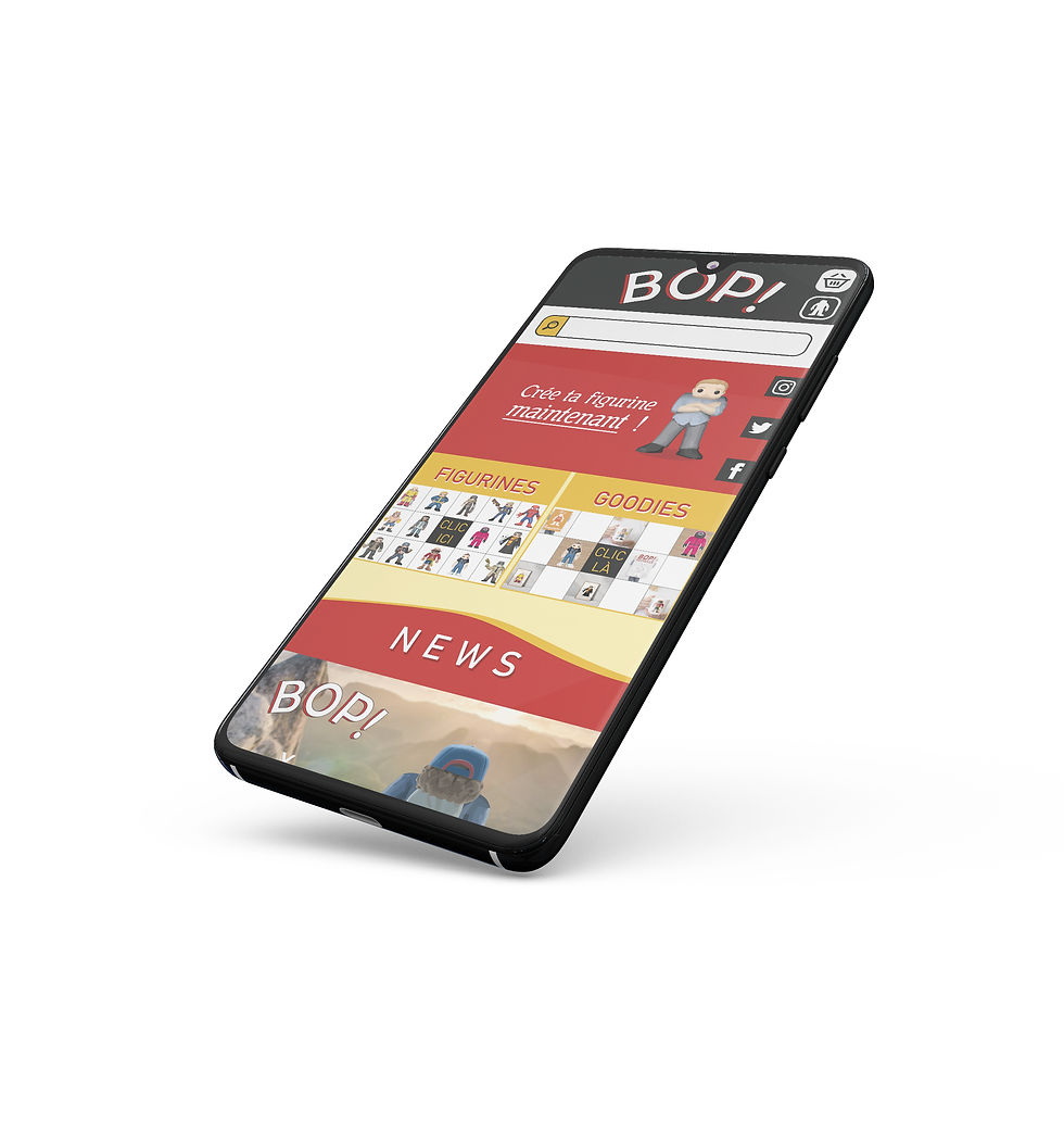 Maquette web (responsive)