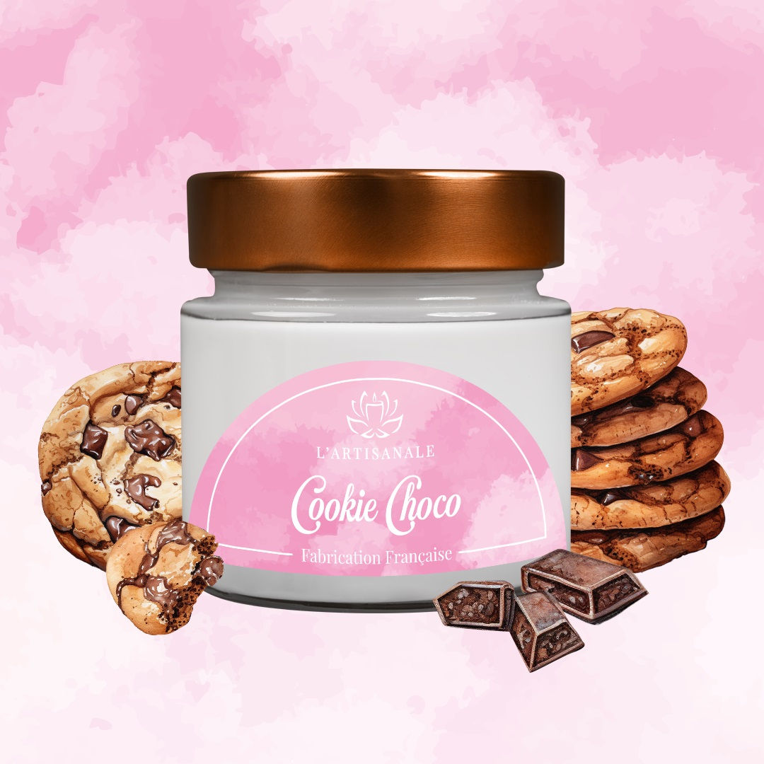 Bougie Artisanale Cookie Choco