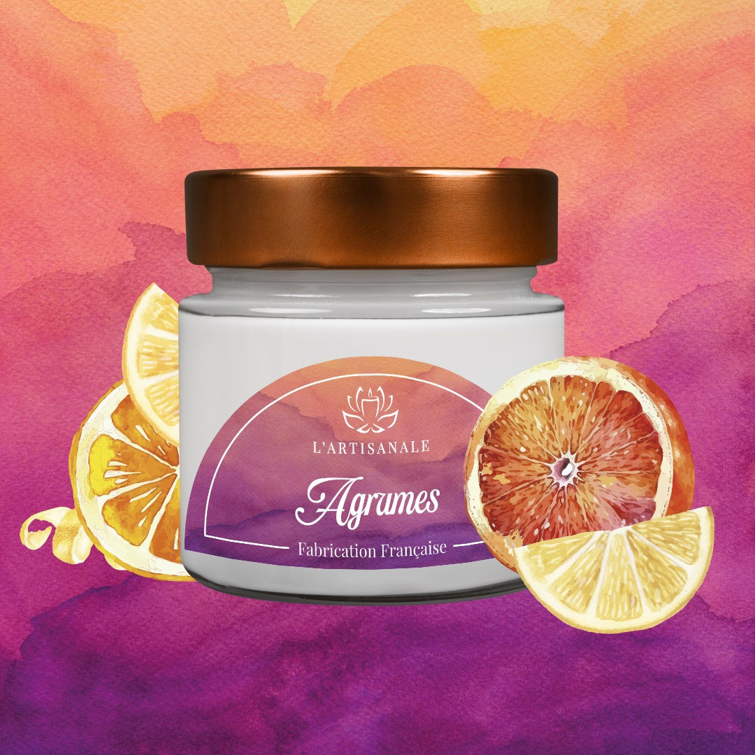 Bougie Artisanale Agrumes