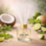 Diffuseur à bâtonnets MIKAD'HOME Coco & Citron Vert 130ml