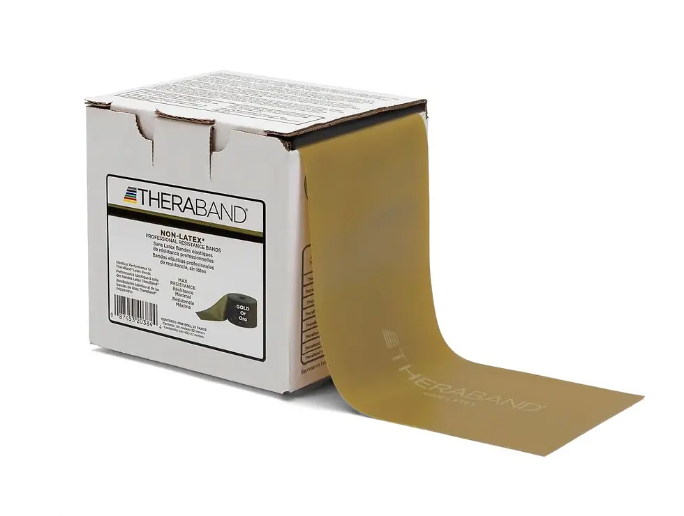BANDA ELASTICA ORO 25 YARDAS THERABAND