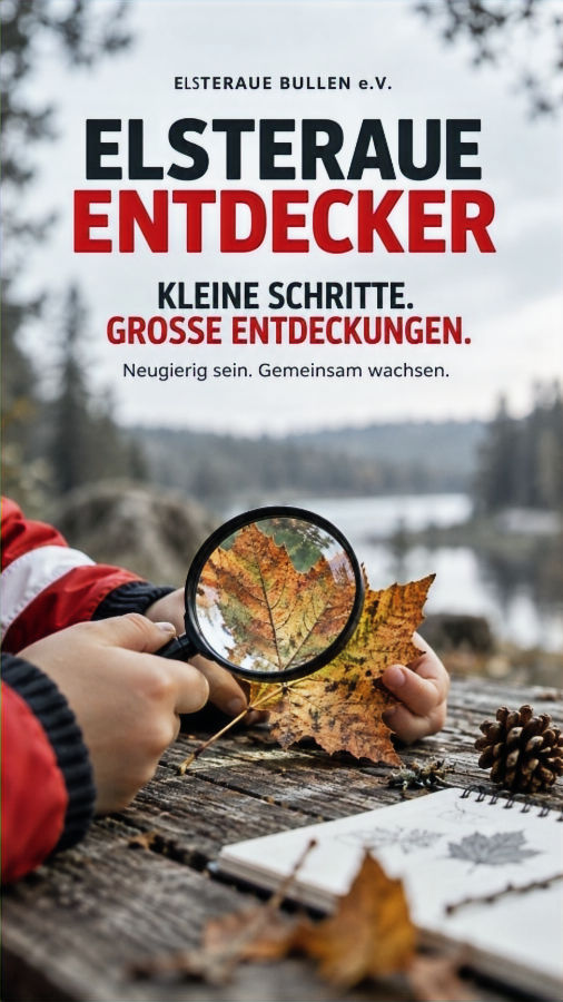 INFO Veranstaltung 🌲 ELSTERAUE ENTDECKER – Dein Abenteuer beginnt!