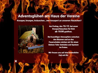 Adventsglühen der Elsteraue Bullen: Ein festlicher Jahresabschluss am Schützenplatz