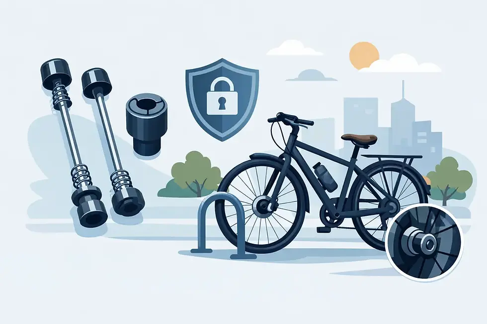 Best Anti Theft Skewers for Commuter Bikes