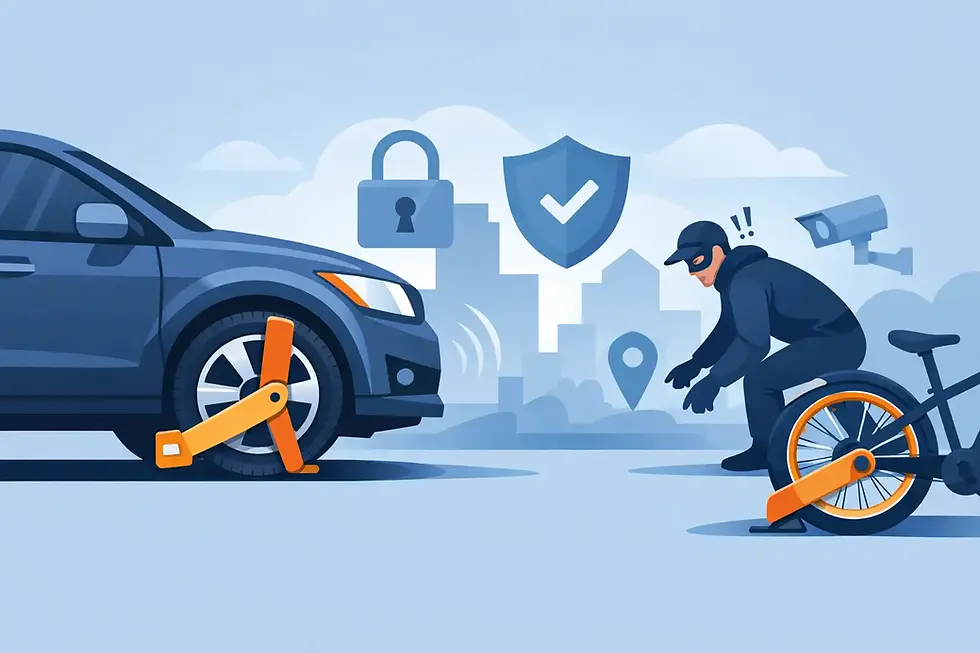 How to Lock Wheels and Stop Easy Theft