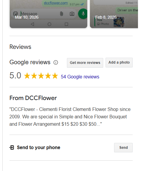 We got 5 Star Google Review. Thanks for all our customers' support.