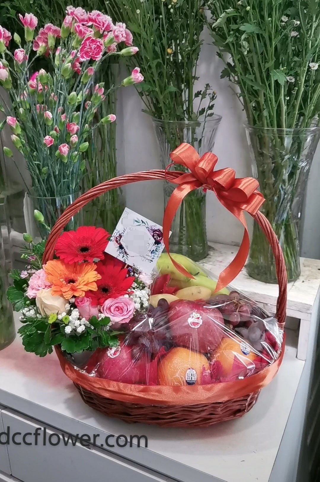 Flower Fruit Basket