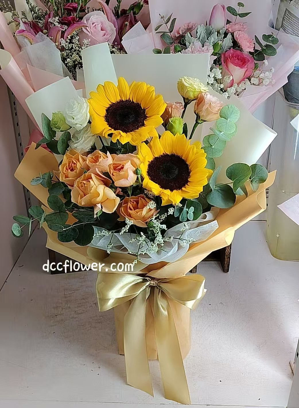 2 Sunflowers Bouquet