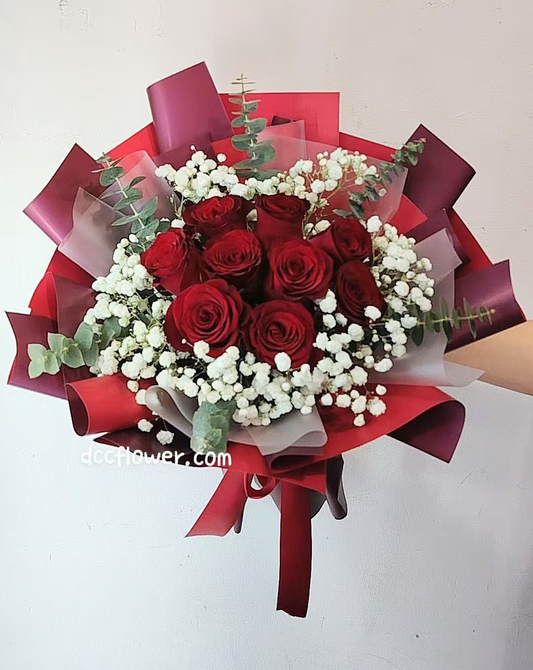 9 Red Rose Bouquet