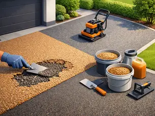 How to Repair Resin Bound Driveway Damage