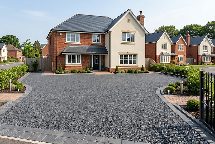 Gravel driveway Shropshire