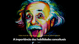 O Administrador é uma pessoa de teoria? Claro que sim!! Habilidades conceituais