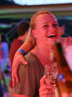 Ausgelassene Feste und Partys feiern am Frankenturm in Eibelstadt bei Würzburg