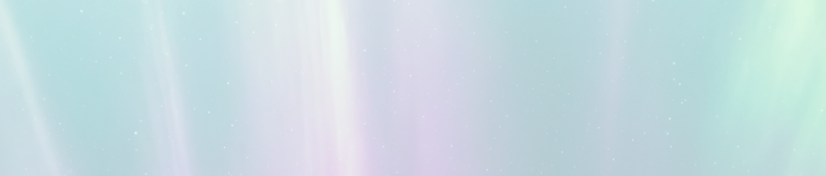 green and purple northern lights in the