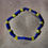 Thumbnail: Blue and Yellow  Daisy Chain Bracelet