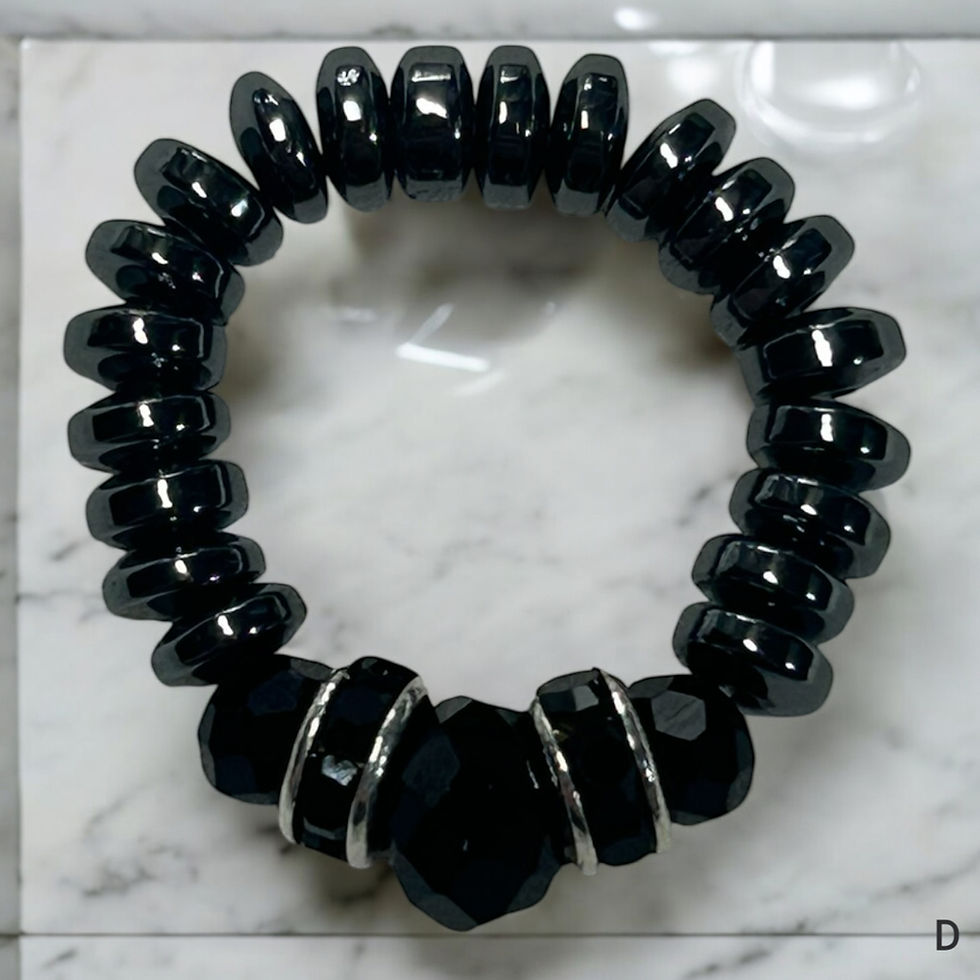 Thumbnail: Hematite Stretch Ring
