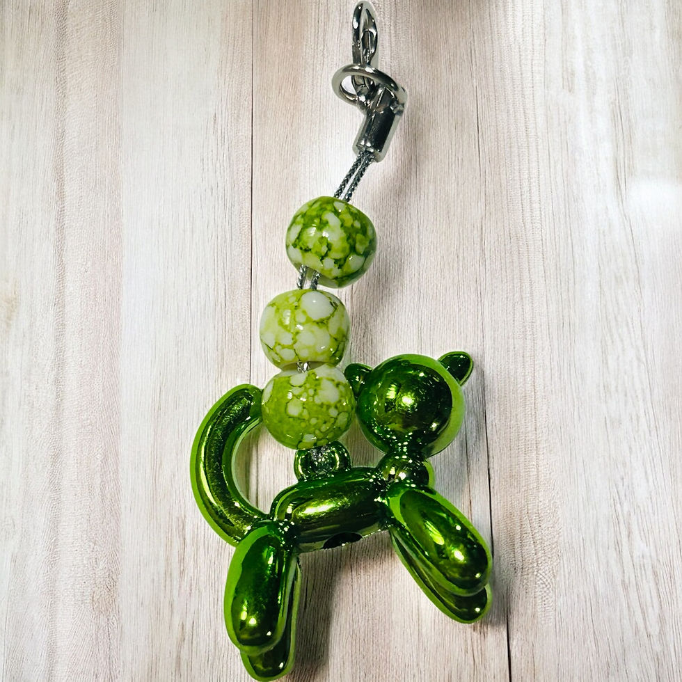 Thumbnail: Pink Animal balloon cell phone charm