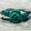 Thumbnail: Silver Ring With Turquoise Rose