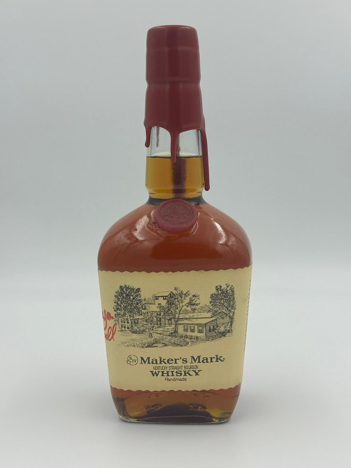 Maker’s Mark Rare Master Distiller Bottle Signed By Bill Samuels Jr (president)