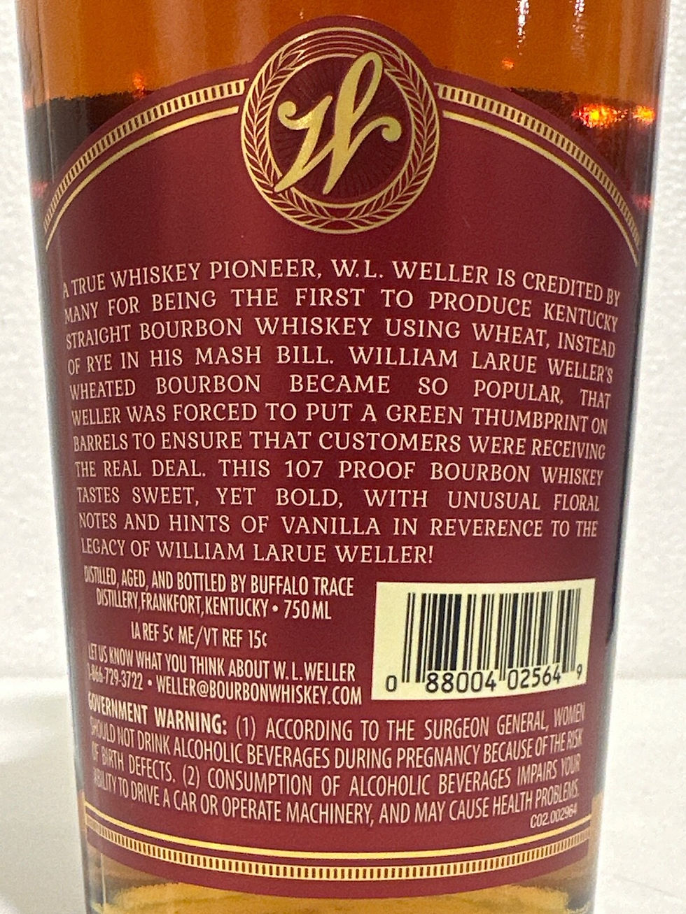 Thumbnail: Weller Antique 107 - The Original Wheated Bourbon - Buffalo Trace Whiskey 53.5%