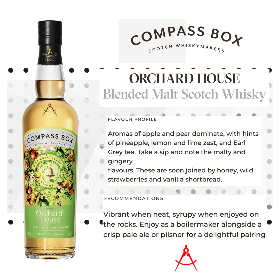 Compass Box Orchard House Blended Malt Whisky