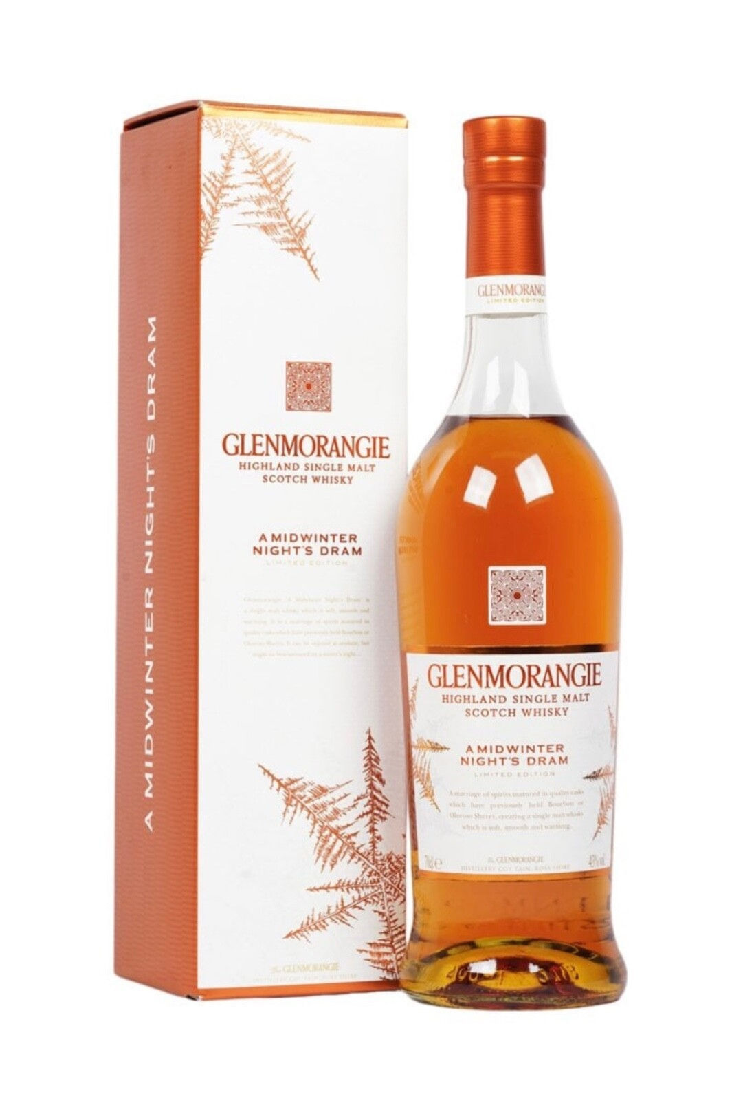 Glenmorangie A Midwinter Night’s Dram 2015 Single Malt Scotch Whisky 43%