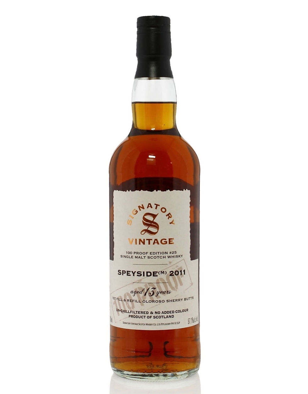 Macallan Speyside 2011 Aged 13 Years #25 Single Malt Whisky Signatory Vintage