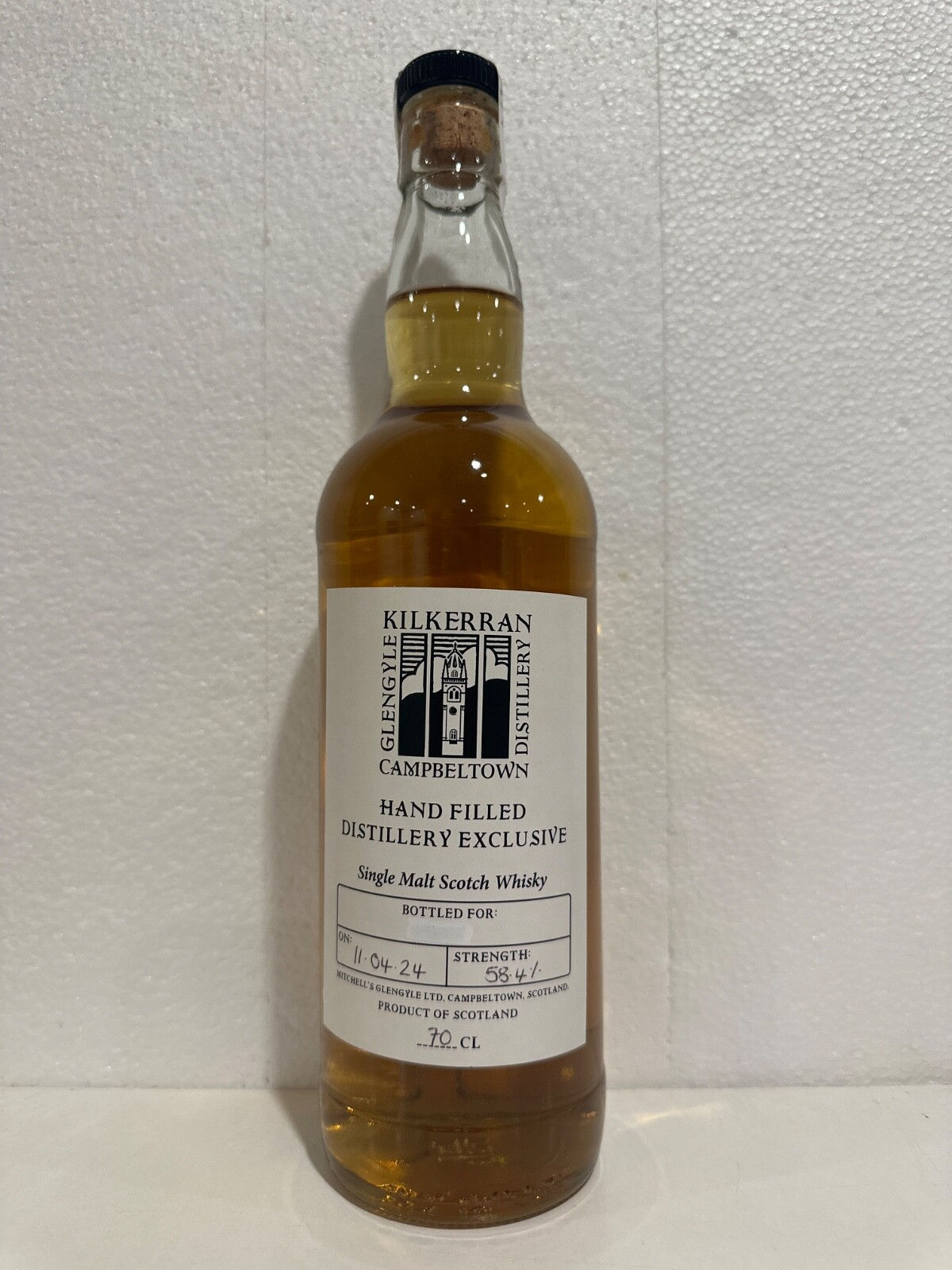 Kilkerran Springbank Hand Filled Distillery Exclusive Single Malt Scotch Whisky