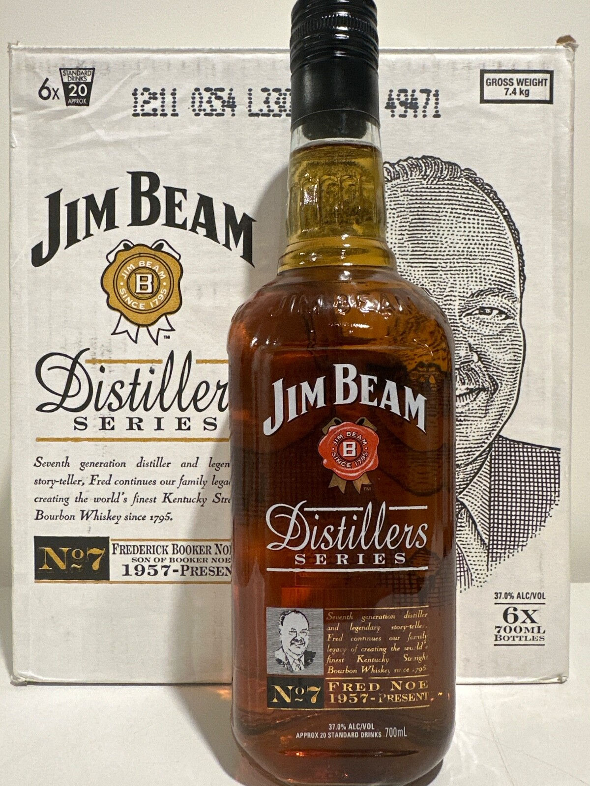 Jim Beam Distiller Series No 7, Aged 7 Years Kentucky Bourbon - Limited Edition