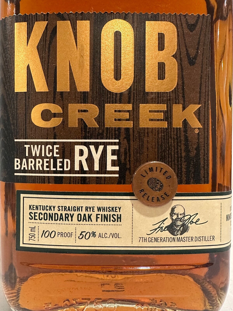 Thumbnail: Knob Creek Twice Barreled Rye Limited Release Kentucky Straight Rye Whiskey