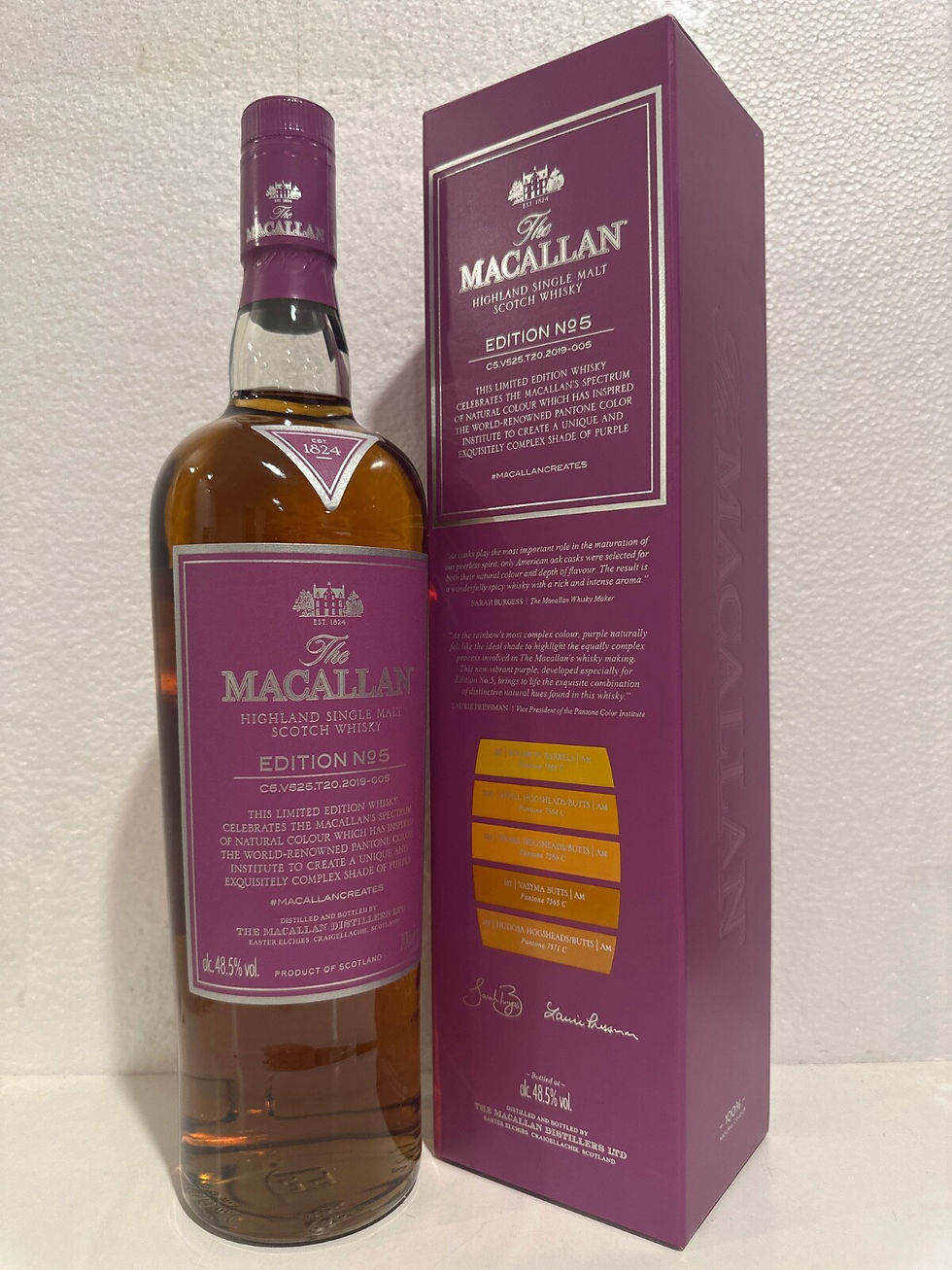 Macallan Edition No 5 Highland Single Malt Scotch Whisky Limited Edition