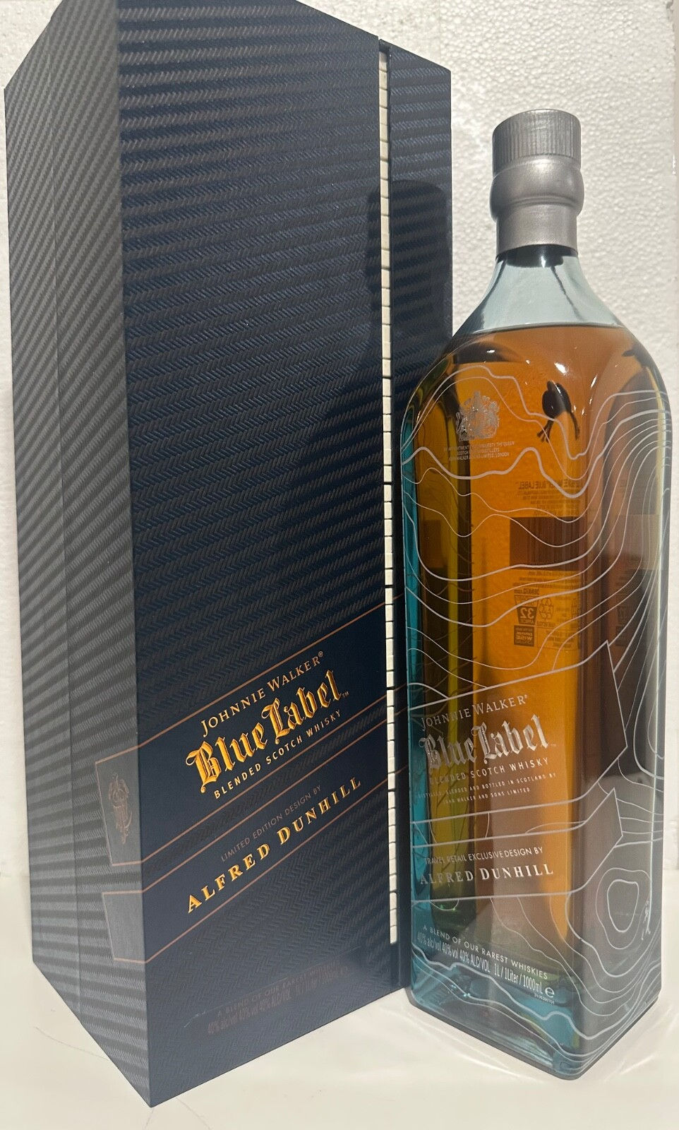 Thumbnail: Johnnie Walker Blue Label Alfred Dunhill Travel Exclusive Scotch Whisky 1000ml