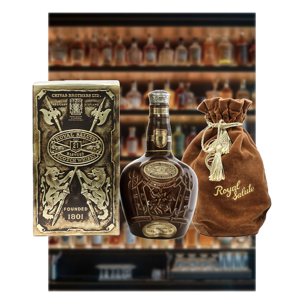 Chivas Royal Salute 21 Years Old The Brown Spode Flagon